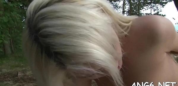  Astounding blonde minx Olivia C gets extra wet